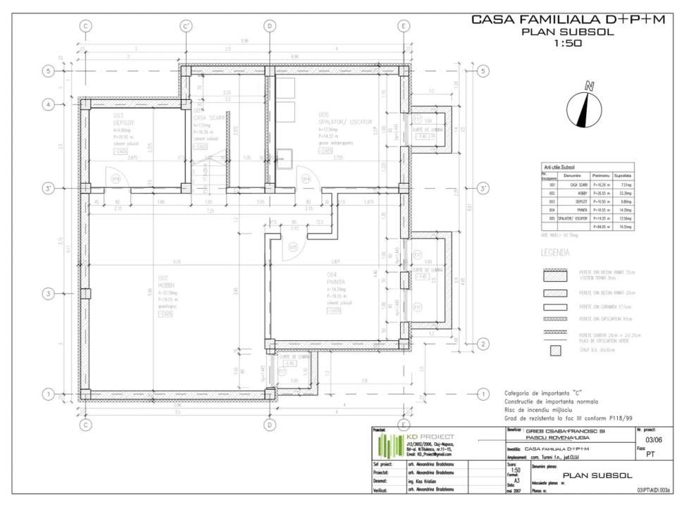 Casă individuală D+P+E, 408 mp utili, teren 2.300 mp, Tureni - Cluj – fotografia 14 din 16