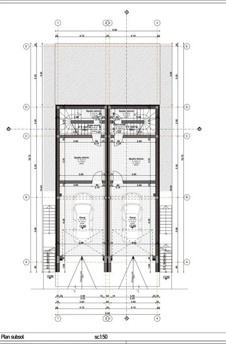 Duplex 202 mp + rooftop 72 mp, curte 180 mp, cartier Voronet – fotografia 16 din 18