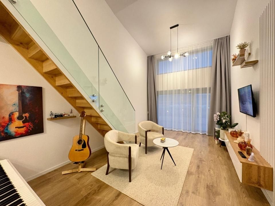 Penthouse mobilat si utilat cu 4 camere si parcare – fotografia 1 din 23
