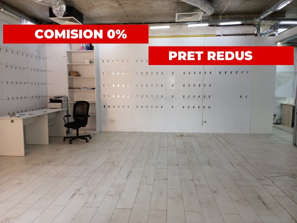 Comision 0%-Eminescu–Dacia | Spațiu comercial 150 mp, 2 intrări, vitrină – fotografia 1 din 12
