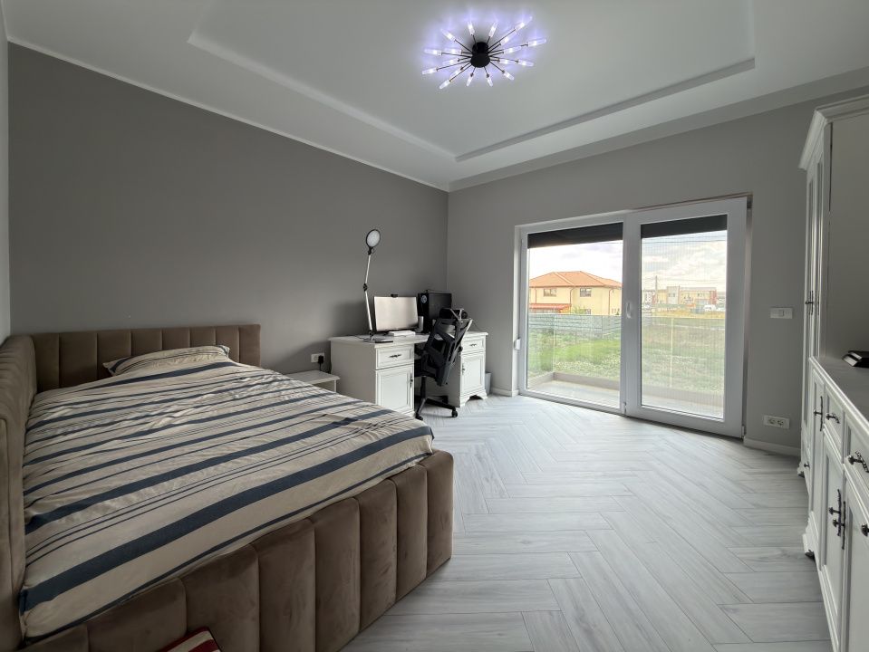 Cumpăna -Vilă nouă P+1 cu 4 camere-Complet mobilată și utilată-Design modern – fotografia 13 din 20