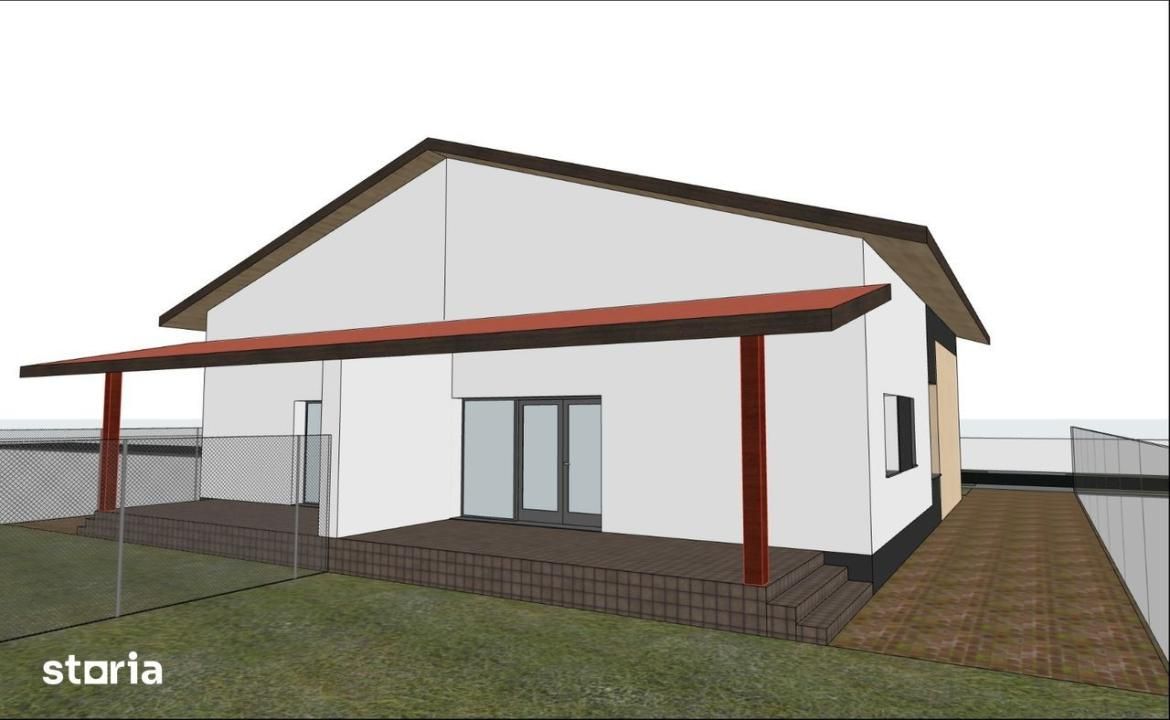 Duplex in Sacalaz | 3 camere | Terasa acoperita | Toate utilitatile | – fotografia 5 din 11