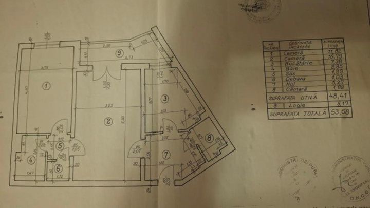 Apartament 2 camere -4 minute de mers pe jos pana la metrou Titan – fotografia 9 din 9