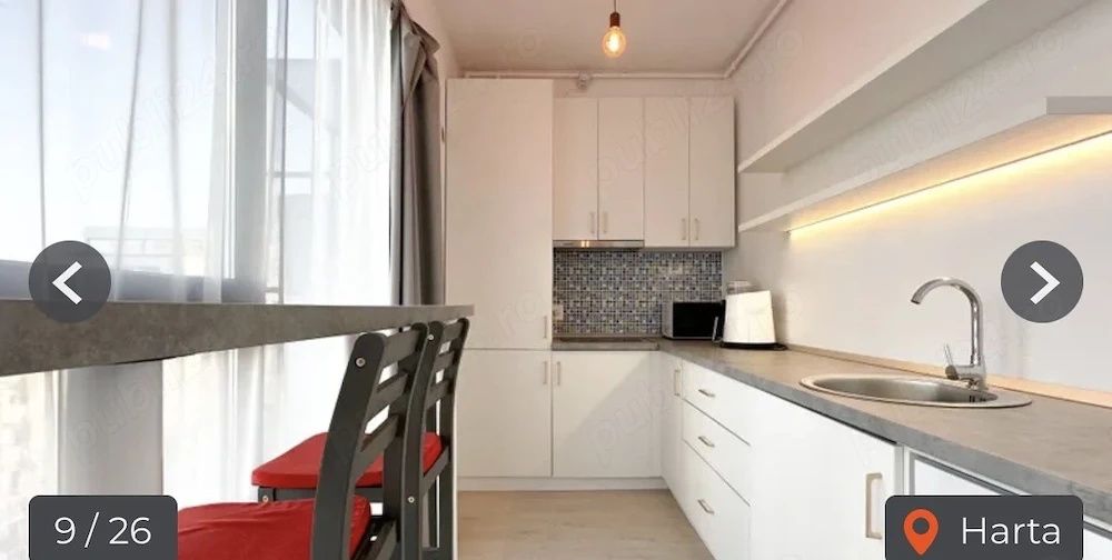 2 Camere de inchiriat | Baneasa | Metrou | Centrala | Pet-Friendly – fotografia 4 din 9