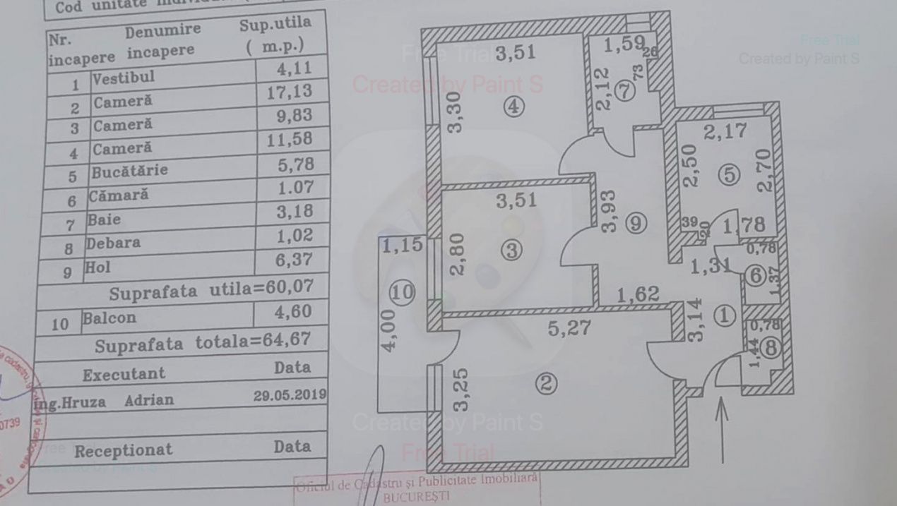 metrou Grigorescu bloc H cu balcon – fotografia 19 din 19