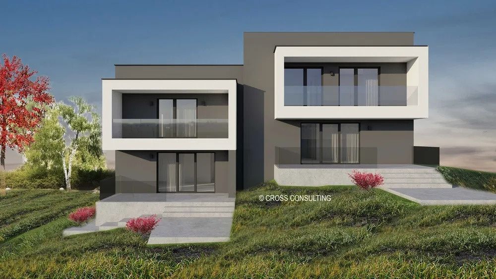 Casă alipită modernă, D+P+E, 185 mp utili și garaj | Dezmir – fotografia 3 din 4