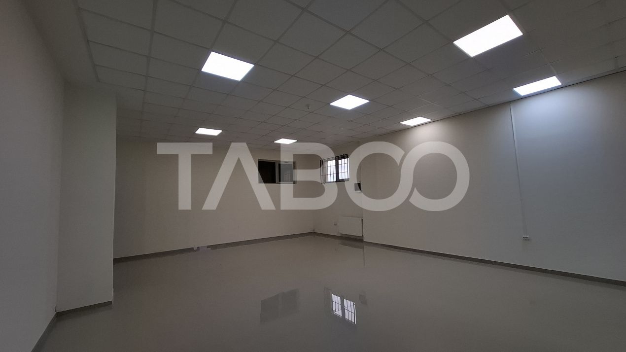Spatiu comercial cu 2 camere 132 mpu parter cu vad auto Turnisor Sibiu – fotografia 6 din 6