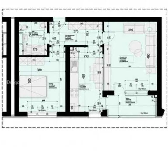2 Camere de vanzare | Grozavesti | Centrala | Parcare | Metrou – fotografia 8 din 8
