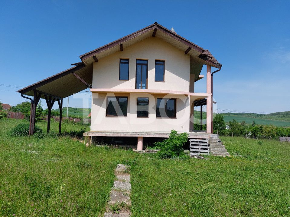 Casa de vanzare cu teren 2000 mp 5 camere  Sura Mare Hamba Sibiu – fotografia 2 din 37