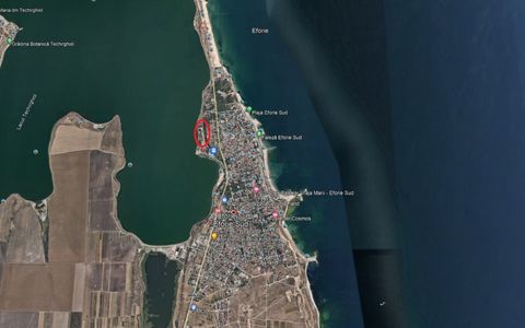 Teren de vanzare in Eforie Sud pe malul lacului sarat Techirghiol