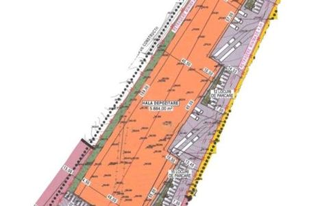COMISION 0% CUMPARARE/Teren 18.000 mp RADAIA - PUZ Industrial/Logistic Aprobat