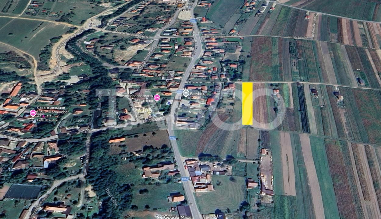 Oportunitate investitie Teren de vanzare 2021 mp Gura Raului Sibiu – fotografia 3 din 3