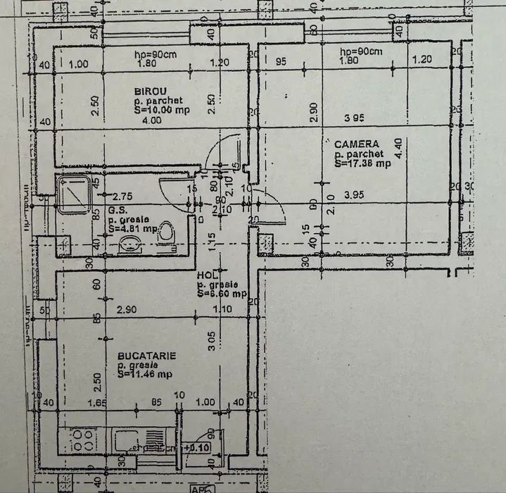 Apartament 2 camere 53mp , complet utilat , parcare - Iris – fotografia 7 din 7