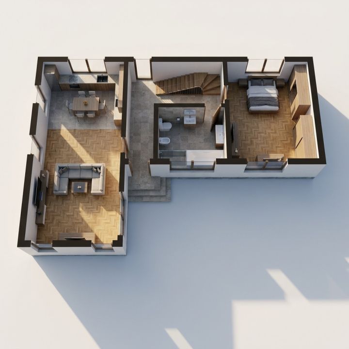 Casa P+1 in Navodari, cartier Midia Sat, vedere spre Lacul Tasaul – fotografia 7 din 21