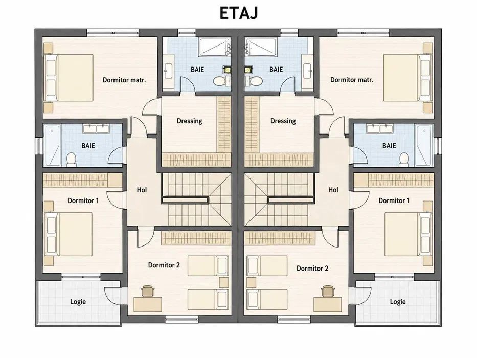 Duplex modern | 120 mp utili | 245 mp teren | zona Vivo – fotografia 5 din 5