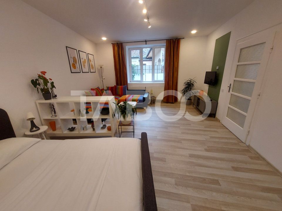 Garsoniera de vanzare 43 mpu pivnita zona Orasul de Jos Sibiu – fotografia 1 din 8
