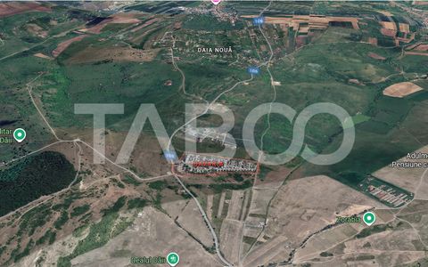 Teren intravilan 330mp cu utilitati si proiect de casa Daia Sibiu