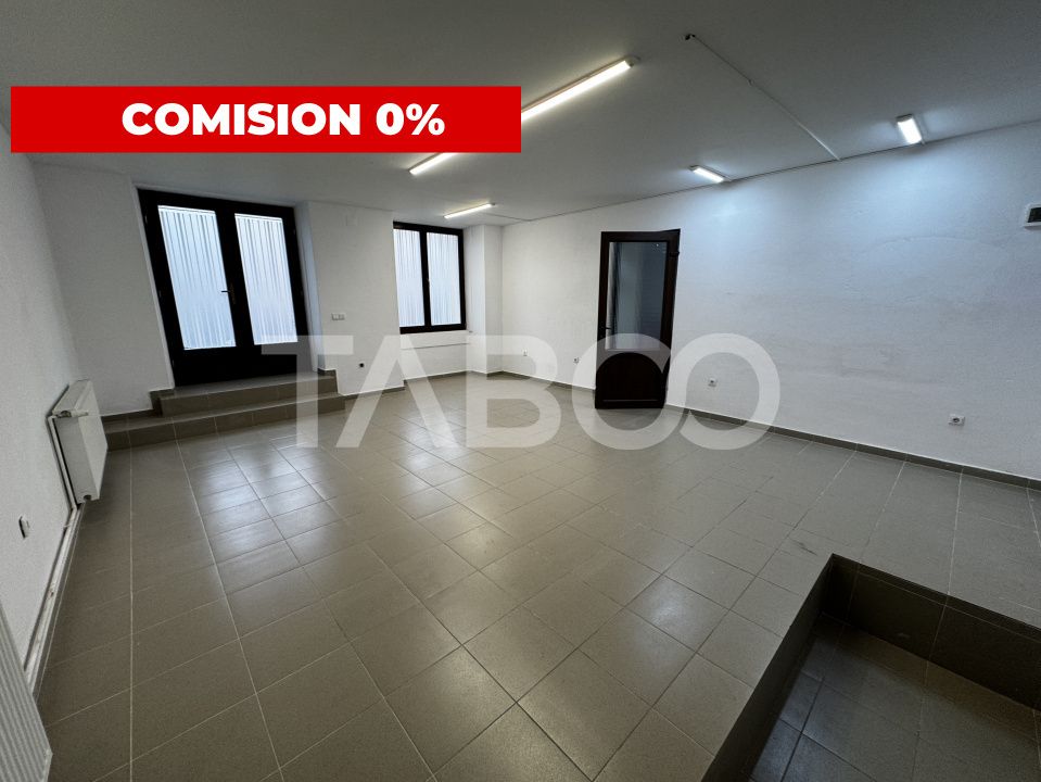 Spatiu comercial cu 4 camere 84 mpu doua intrari Orasul de Jos Sibiu – fotografia 2 din 8