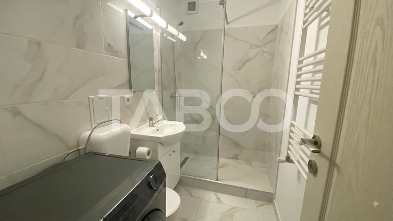 Apartament de inchiriat mobilat utilat 3 camere 56 mpu Sibiu – fotografia 7 din 8
