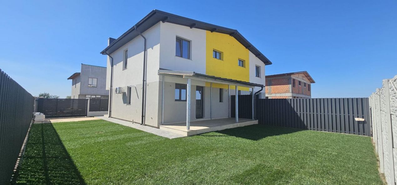 Casa 4 camere, P+1, 99mp | gaz, curent, apa si canal | Acces rapid DR9 – fotografia 1 din 16