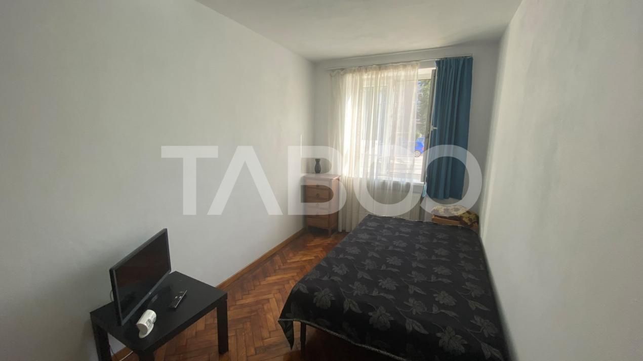 Apartament de inchiriat mobilat utilat 3 camere 56 mpu Sibiu – fotografia 5 din 8