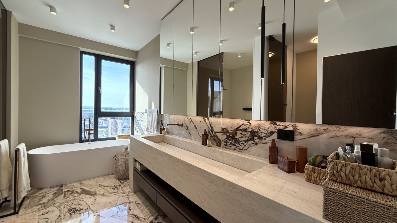 Penthouse pe bune, 5 camere, vedere la Mare si la Lac, 5 parcari subterane – fotografia 57 din 85