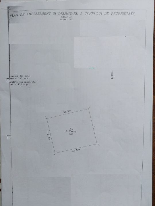 Teren intravilan de vanzare │ 750mp │ situat in Techirghiol – fotografia 4 din 4