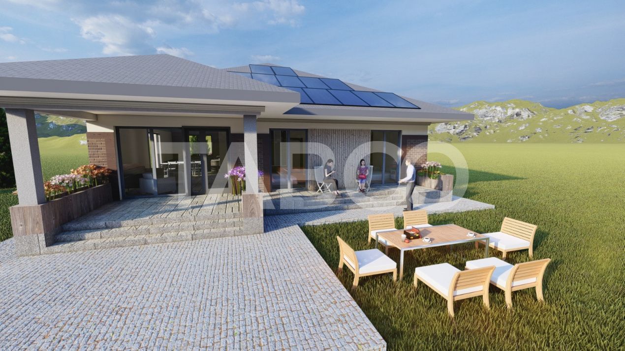 Casa pe un singur nivel cu 3 camere Sura Mica Sibiu 561 mp teren – fotografia 3 din 8
