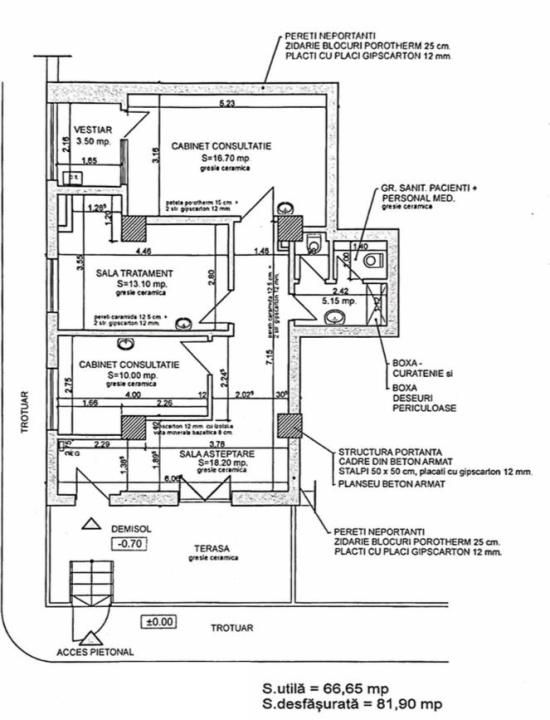 spatiu comercial cabinet | centrala proprie | investitie | zona excelenta | – fotografia 13 din 13