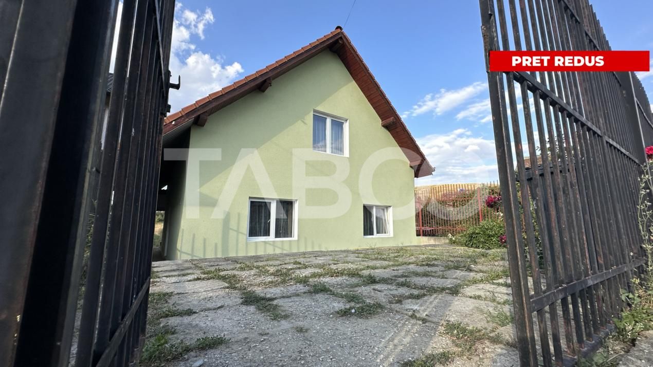 Casa individuala 4 camere cu intrare de la 2 strazi Poplaca Sibiu – fotografia 1 din 20