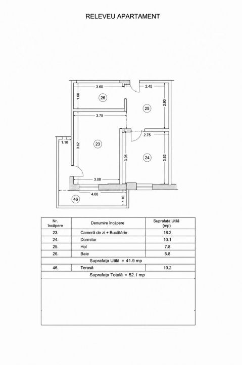 Apartament 2 camere de vanzare | Bloc 2020 | Techirghiol - Zona Stadion – fotografia 7 din 11