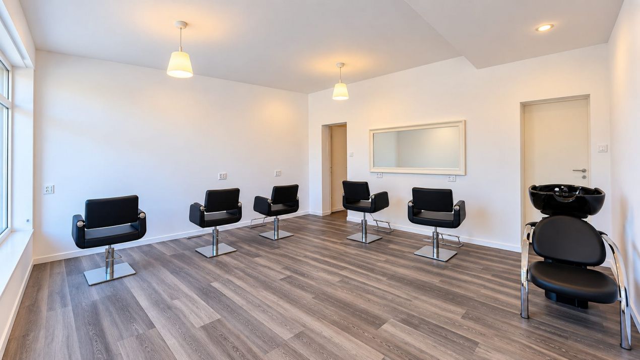 Spațiu comercial 52 mp | Salon Beauty / Barber echipat | Vitrină stradală – fotografia 2 din 9