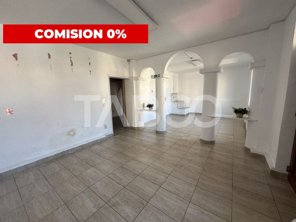 COMISION 0 Spatiu comercial de vanzare 3 camere 73 mp Dumbravii Sibiu – fotografia 1 din 7