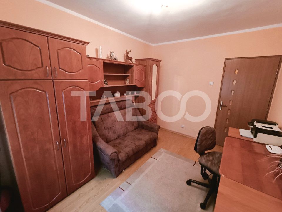 Apartament cu 3 camere 2 bai 63 mp utili etaj 1 in Sibiu zona Turnisor – fotografia 5 din 14