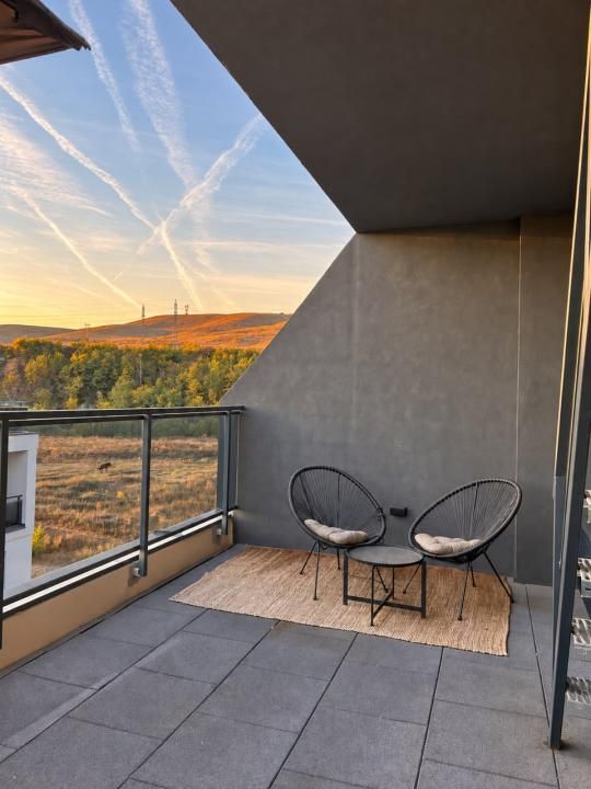 Penthouse, 2 cam decomandate,71.5 mp, 90 mp terasa MODERN,garaj, zona Somesului! – fotografia 11 din 12