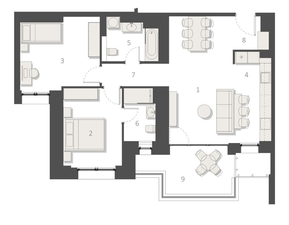 3 Camere | Loc de parcare | Pet Friendly | Metrou Pipera - Aviatiei – fotografia 23 din 30