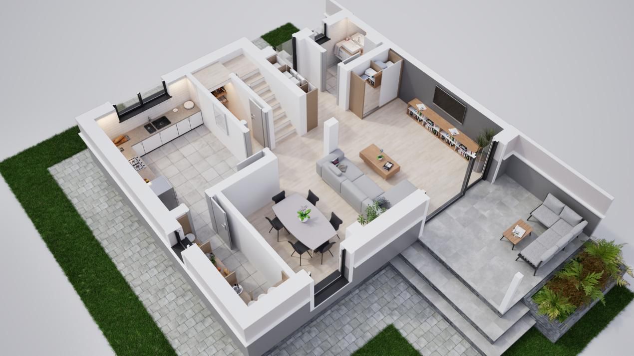 Casa duplex 4 camere in cartier nou Șură Mica – fotografia 8 din 13