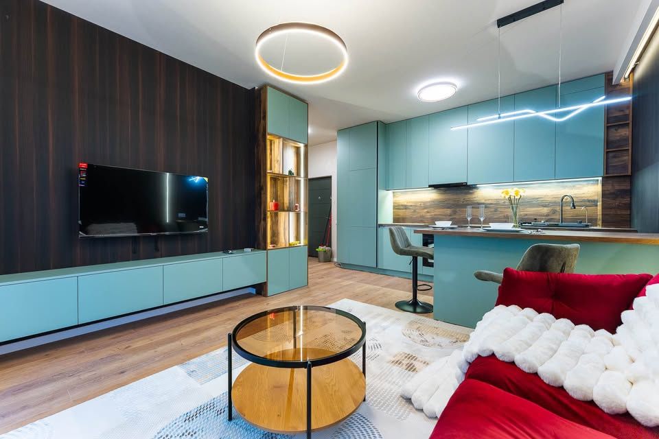 Apartament Premium cu 2 camere și balcon de 9 mp | Complet mobilat | Florești – fotografia 2 din 10