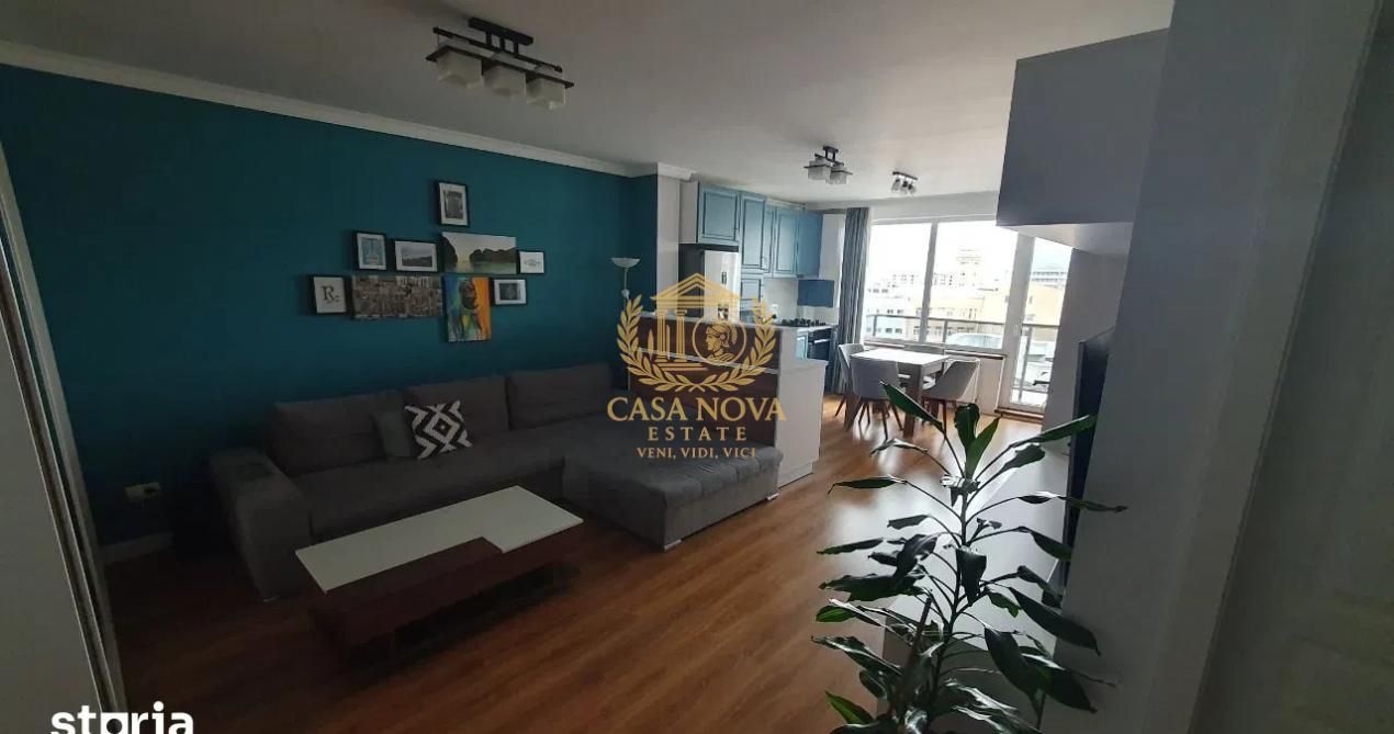 Apartament 2 camere 61mp, balcon, parcare, etaj intermediar, bloc nou – fotografia 2 din 9