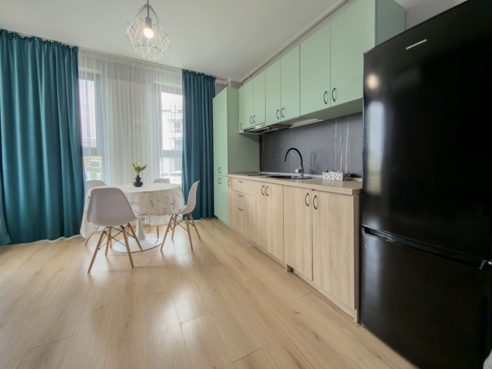 Apartament 2 camere in Mamaia Nord - 200 m de plaja Terasa si parcare – fotografia 7 din 15