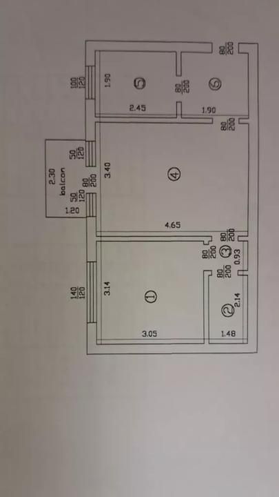 Apartament de 2 camere, etaj 2, Mircea cel Batran – fotografia 6 din 6