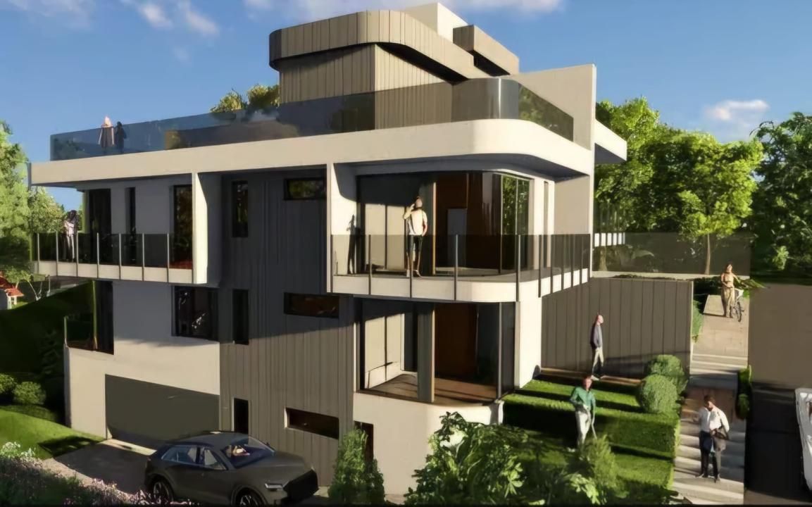 Vilă pasivă premium cu lift și terasă panoramică – Grigorescu, zona Premier – fotografia 3 din 12