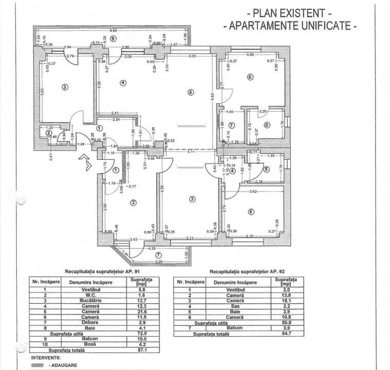 Apartament de 4 camere cu 3 băi, 137mp, centrală proprie, bloc 1983! – fotografia 12 din 28