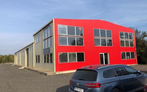 HALĂ INDUSTRIALĂ + BIROURI | 1.017 MP CONSTRUIȚI | TEREN 3.500 MP |