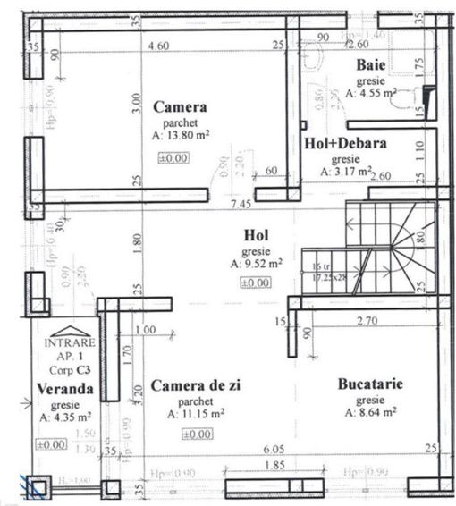 Duplex modern 4 camere, 102mp utili-Dezmir – fotografia 9 din 10