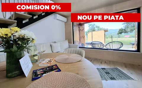 Cabană Boutique Premium | Tarcău | 1000MP Teren | Ciubăr | Foișor