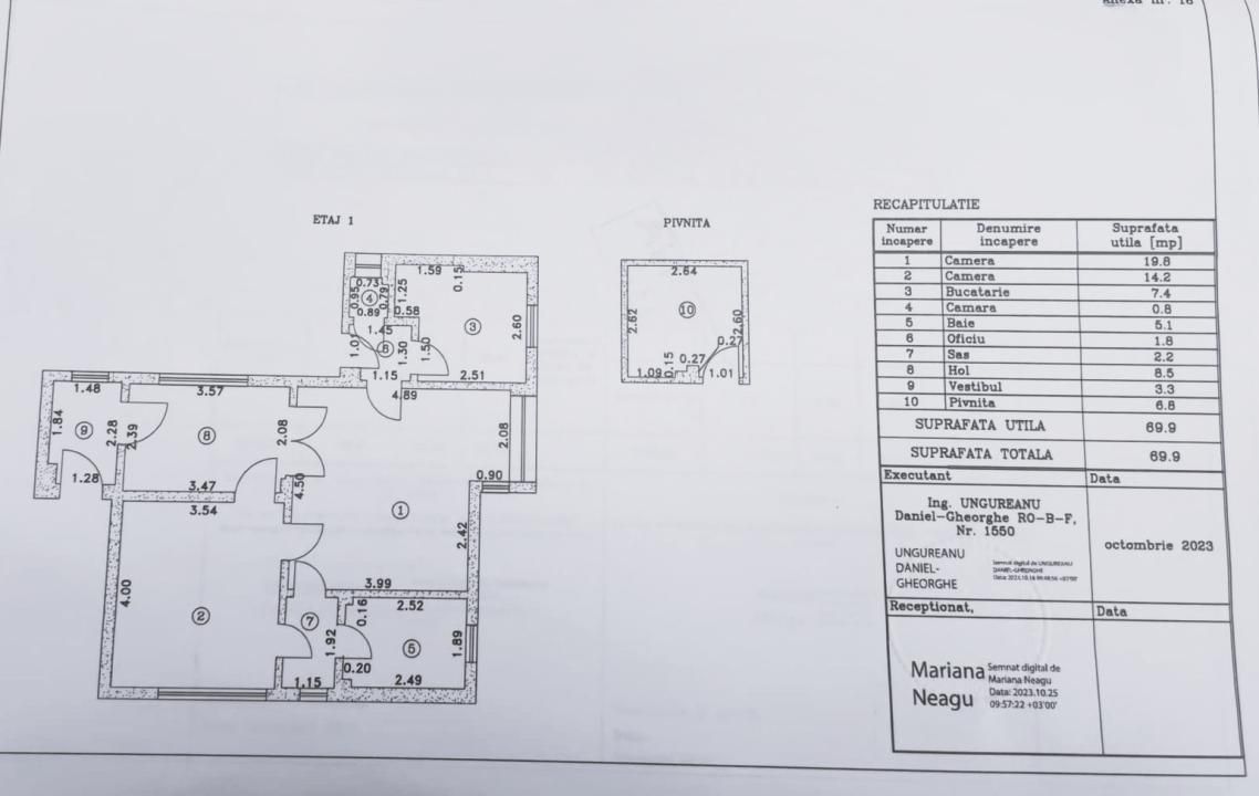 3 camere | Foișorul de Foc- Traian | Etaj 1 | Vila | Renovat – fotografia 18 din 18