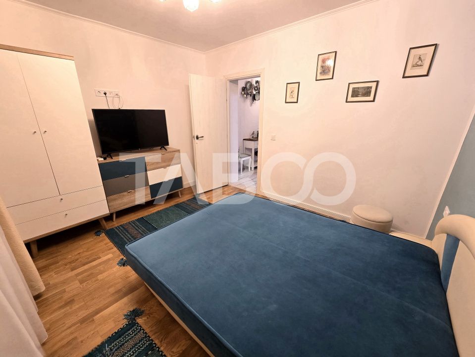 Apartament 2 camere de inchiriat mobilat modern pivnita Dioda Sibiu – fotografia 5 din 16