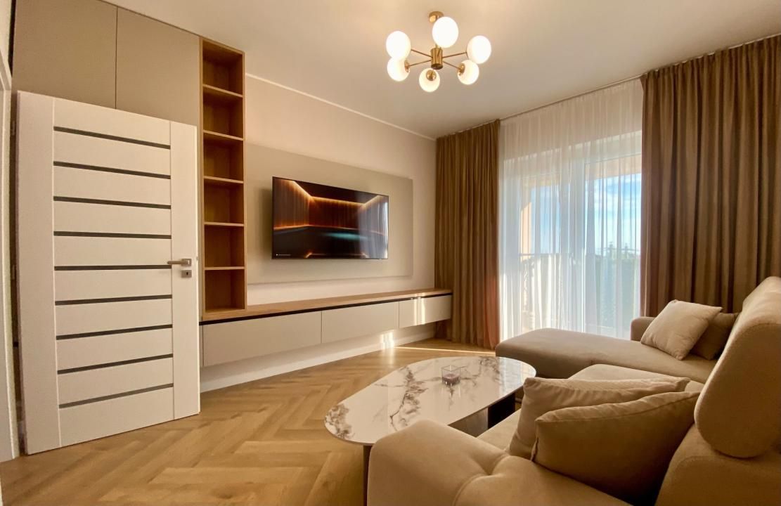 Apartament 2 camere, mobilat modern, decomandat, zona Braytim - Zone 2 – fotografia 1 din 9