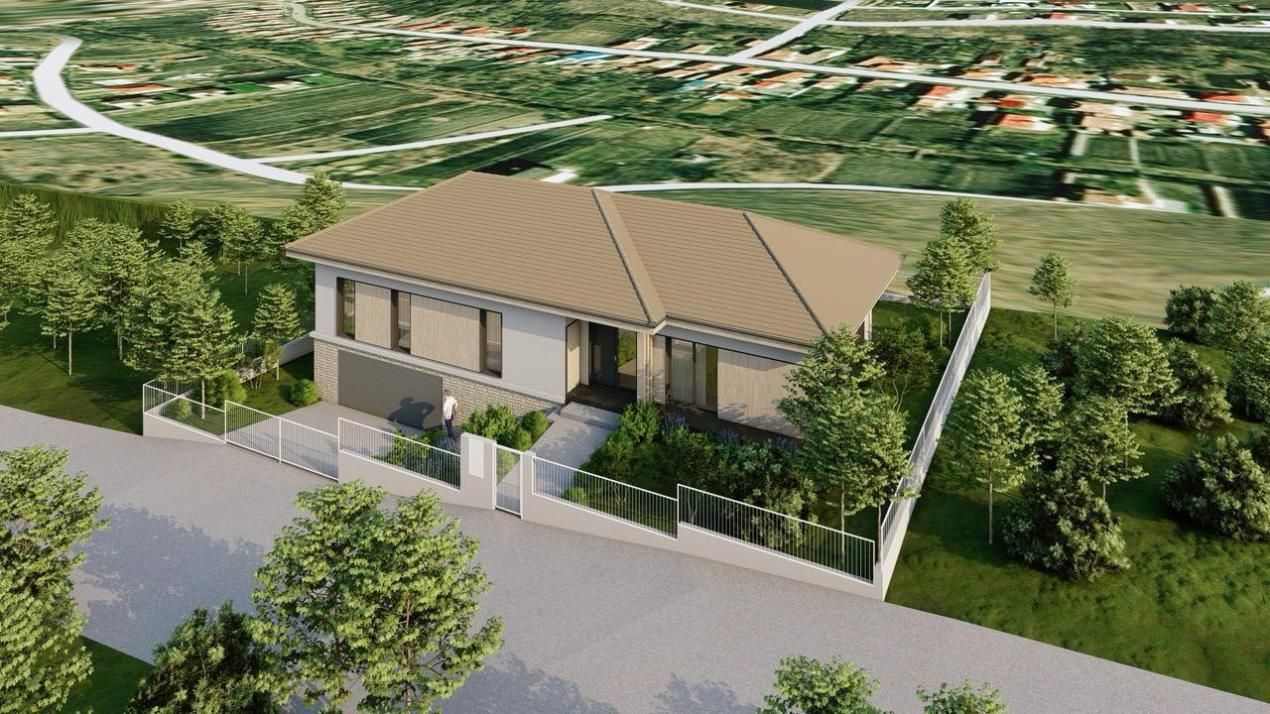 Casă individuală modernă cu garaje și teren 503mp – Chinteni – fotografia 17 din 17